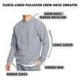 thumbnail image 2 of Men's Crew Neck Fleece-Lined Pullover Sweater (S-2XL), 2 of 4