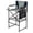 Navy/Sage Green, variant on Sunshen 31" Extra Tall Director Chair w/Side Table, Heavy-Duty Steel Frame Portable Folding Bar Stool w/Storage Pockets, for Makeup Artist, Salon, Studio, Camping, 300 lbs Capacity (Green)