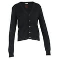 thumbnail image 1 of Pre-Owned Saint Laurent Flamingo Cardigan in Black Mohair, 1 of 2