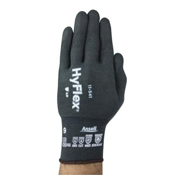 Ansell 012-11-541-9 Hyflex 18 Gauge Intercept-KevlarSteelnylspand, Size - 9