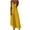 Yellow, variant on Zpanxa Women's Sleeveless Solid V Neck Slip Dress Bodycon Evening Party Long Dress