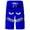 Blue, variant on JIAHONG Mens Swim Trunks Funny Face Print Swim Trunks, Quick Dry 3D Cartoon Beach Board Shorts with Drawstring, Green