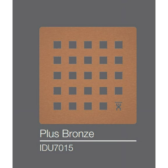 Evo Lite 4-1/2" Bronze Square Drain