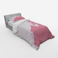 thumbnail image 2 of Ambesonne Pink Bedding Set 3 Pcs, Pink Wedding Dress, Twin, Salmon and Pale Pink, 2 of 2