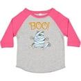thumbnail image 3 of Inktastic Boo with Mummy Cat Boys or Girls Toddler T-Shirt, 3 of 5