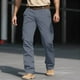thumbnail image 4 of Pantalones cargo informales para hombre: cintura elástica con cordón, bolsillos con cremallera, color liso, pantalones deportivos para exterior, primavera-verano, tallas S-XXXXXL, 4 of 5