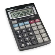 1 pc, Victor Technology Finance Desktop Calculator, LCD, 12 Digits