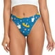 thumbnail image 1 of Balery Cartoon Goose Tangas de Algodón para Mujer con Estampado – Ropa Interior Sexy, Transpirable, G-string-Large, 1 of 6