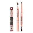 thumbnail image 1 of 2 In 1 Double Ended Eyebrow Pencil With Replacement Tip Micro Percision Tip Fill And Defines Brows Natural Looking &No Need To Sharpen And Not Easy To Fade Eyebrow1pc, 1 of 3