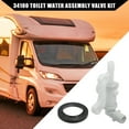 thumbnail image 2 of Unique Bargains Toilet Water Assembly Valve Kit for Thetford Aqua-Magic Durable Plastic 1 Set White, 2 of 7