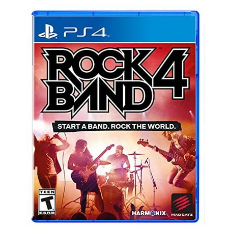 Rock Band 4 - PlayStation 4 (Best Rock Band Dlc)