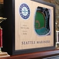 thumbnail image 2 of YouTheFan MLB Seattle Mariners 25-layer Stadiumview Wall Art, 2 of 5
