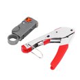 thumbnail image 3 of Wire Stripper,Crimping Pliers Coaxial Cable Coax Cable Crimper Cable Crimper Built for Precision, 3 of 14