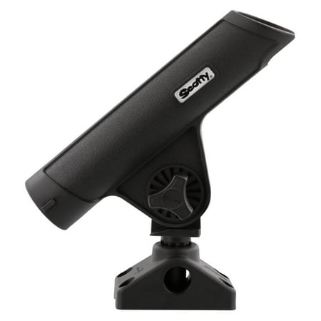 #350-BK Rodmaster II Rod Holder Black with 241 Side Deck Mount Small
