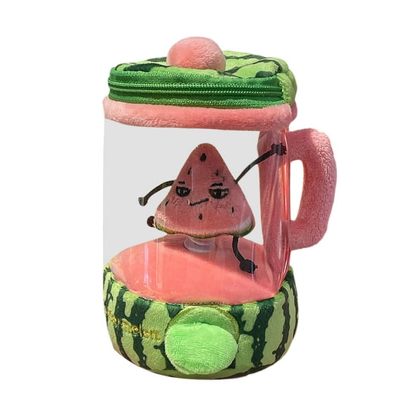 Drawstring Rotating Toy Fruit Juicer Toy Fruit Juicer Toy Cartoon Fruit Doll Toy With Drawstring Rotating Funny For Boys Girls Kids & Children
