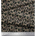 thumbnail image 2 of Soimoi Cotton Duck Fabric Aster Floral Print Fabric by The Yard 42 Inch Wide, 2 of 3