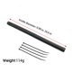 thumbnail image 4 of Mantenga el buceo Zapatillas de acero inoxidable Spring Strap Gear Clip Piezas de chorro con hebilla rápida Hebilla Suministros Suministros Straps Diver Gadgets Black XS kenally OD002514-04B, 4 of 7