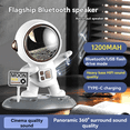 thumbnail image 2 of Altavoz Bluetooth con Forma de Astronauta, Adorno de Escritorio, Música HIFI con Buena Calidad de Sonido, Chip 5.0, Interfaz USB., 2 of 5
