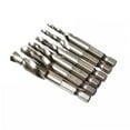 thumbnail image 3 of WASHWEPE 6Pcs Countersink Drill Bit for Metalworking Tools with Deburrring Chamfering, 3 of 3