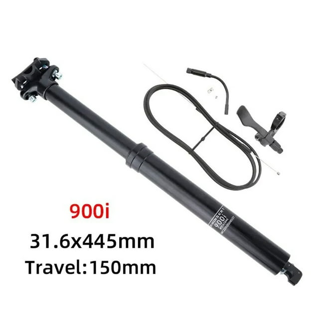 900i Dropper Seatpost 30.9/ 31.6mm Remote Control Dropper Post With Lever Kit And Cable In Housing, Mountain Bike Seat Post 100mm/125mm/150mm