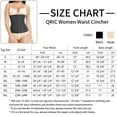 thumbnail image 2 of SHAPEVIVA Latex Waist Trainer Corset Underbust Sport Cincher Womens Workout Body Shaper, 2 of 6