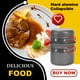 thumbnail image 5 of Set de utensilios de cocina al aire libre Camping Picnic Portátil Cocinar Pozo Pan Pan 2-3 Personas Montañismo Reutilizable Aluminio Aleación Estufa Burner Naranja tholdsy OD003577-01, 5 of 7