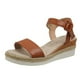 thumbnail image 3 of Mujeres Plataforma Sandalias Espadrille Sandalias de la plataforma abierta Sandalias de tobillo Sandalias casuales para Summer Cool Beach, 3 of 6