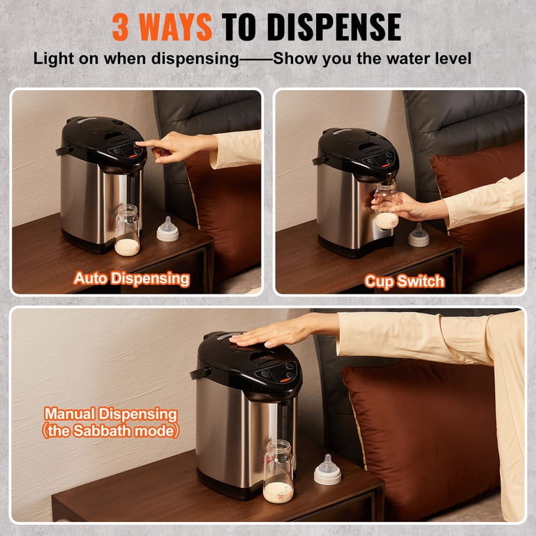 KFFKFF 3L Stainless Steel Hot Water Dispenser photo 5