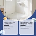 thumbnail image 5 of Leak Repair Waterproof Sealant, Clear Sealer Cream and Instant Waterproofing Agent for Concrete Roof Gutter Pipe, Multi-Surface Leak Repair Sealer for Windows Foundations, Long-Lasting Protection, 5 of 9