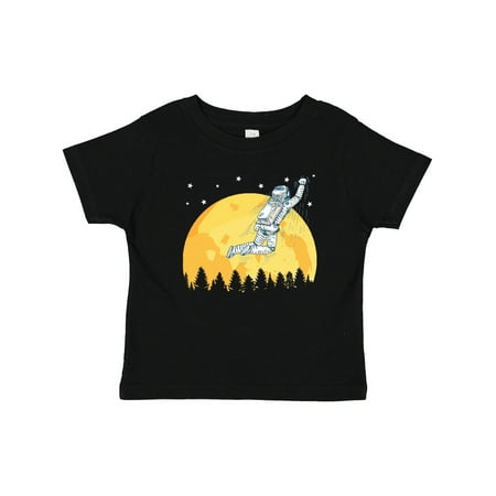 

Inktastic Space Outerspace Moon and Astronaut Gift Baby Boy or Baby Girl T-Shirt