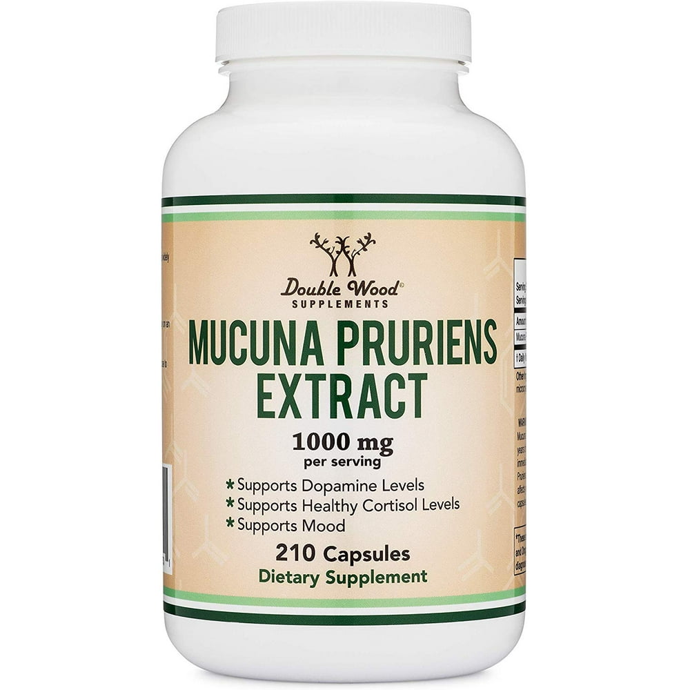 Mucuna Pruriens Extract Dopamine Boosting Supplement 210 Capsules