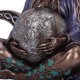 thumbnail image 5 of Diosa de la Madre Tierra Escultura Estatuilla Estatua de Resina Gaia Adorno Artesanal Decoración del hogar,11 Feliz Sencillez, 5 of 5