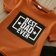 thumbnail image 6 of LUOGENLI Boys Shorts Size 5-6 Youth Toddler Boys Girls Short Sleeve Letter Printed T Shirt Tops Pants Outfits Boys Shorts Size 10 Boys Shorts Size 10-12 Cargo 6-12 Months, 6 of 7