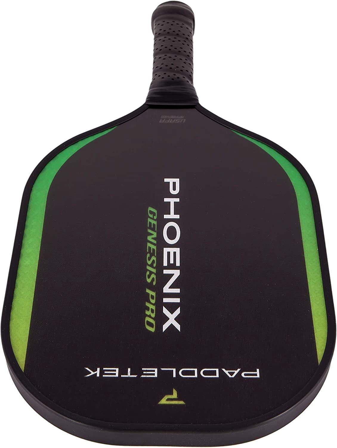 Paddletek Phoenix Genesis Pro Pickleball Paddle  Barium Green  Standard Grip