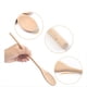 thumbnail image 4 of 6 Cucharas de Madera para Cocinar, Cucharas de de 12 Pulgadas para Mezclar, Alimentos, Utensilios de Cocina de Madera Grandes, 4 of 6