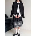 thumbnail image 5 of Women'S High Waist A-Line Skirt Casual Skirt Black L, 5 of 9