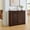 Walnut+MDF #42, variant on Rattan Sideboard Buffet Cabinet for Dining Room, 39.4-Inch Mid Century Modern Storage Credenza with 2 Outlet Holes, Coffee Bar Wine Bar Cabinet, Walnut Retro Buffet Table for Kitchen, Entryway