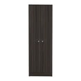 thumbnail image 4 of JERFIT 71" Tall Multicolor Storage Cabinet with 2 Doors & 5 Adjustable Shelves for Living Room, Kitchen, Garage, 4 of 6
