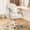 White, variant on HDHNBA Mid Back Velvet Upholstered Swivel Rolling Vanity Desk Chair with Wheels, Pink