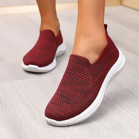 

feiboyy fashion wedges shoes breathable casual sneakers leisure women s slip on outdoor women s sneakers
