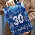 thumbnail image 5 of YAHAFEPY 20Pcs 30th Happy Birthday Party Bags, Party Favor Bags,Birthday Party Decorations, With Handles Favor Bags Candy Gift Bags for Adults BoyorGirls Birthday Party, 5 of 7