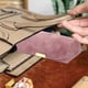 thumbnail image 5 of Ficarrico Organizador de joyero de viaje de terciopelo de felpa | Estuche para joyas de viaje, organizador de viajes para joyas | Joyero pequeño para mujer, 5 of 5