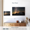 thumbnail image 4 of Elephant Stock Milky Way Over Mount Rainier Wall Art - Horizontal Canvas Wall Art - Living Room Wall Decor - Nature Canvas - Gray And Beige Decor - 12" x 8", 4 of 8