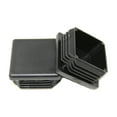 thumbnail image 4 of JSP Manufacturing, Plastic, Black 1 - 1/2 inch, Square Tubing Pipe Cap (2 Piece), 4 of 10