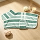 thumbnail image 4 of Perro Mascota Bata de Baño Toalla Absorbente de Vellón Engrosado con Diseño de Rayas, Múltiples Tallas para Razas Pequeñas a Grandes, 4 of 6