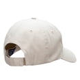 thumbnail image 4 of Mardi Gras Mask Badge Low Profile Dyed Cotton Twill Cap - Putty OSFM, 4 of 5