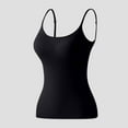 thumbnail image 5 of Loopsun Womens Pajama Tank Top, Women's Solid Color Seamless Sleevesless Underwear Shirt Top Black,XXXL, 5 of 5