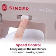 SINGER® Heavy Duty 4523™ Next Evolution Sewing Machine, Accessories, 23 Stitches deliver 97 Applications, New DC motor for More Power & Speed
