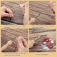 thumbnail image 5 of 23pcs Punch Needle Kit, Wooden Punch Needle Set Adjustable For Adults Beginner Embroidery, 5 of 5