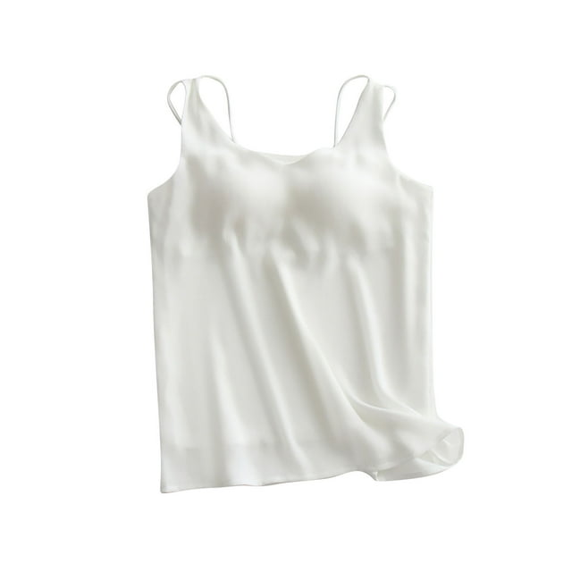YABCSAZ Pyjamas Légers Rafraîchissants d'Été pour Femmes, Femme et Col en V en Chiffon en Été avec Bretelles Gilets Hauts Sans Manches et Pyjamas., Liquidation de Noël d'Été!